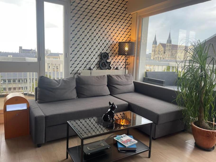 Appartement Lumineux Reims Extérieur photo